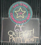 Star Bar sign